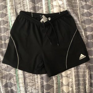 Athletic soccer shorts